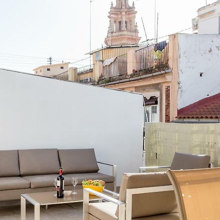 Ferienwohnung Florit Flats - Center 2Br 2Ba Attic Terrace View Wifi Ac Valencia Exterior foto