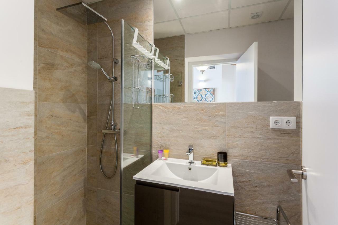 Ferienwohnung Florit Flats - Center 2Br 2Ba Attic Terrace View Wifi Ac Valencia Exterior foto
