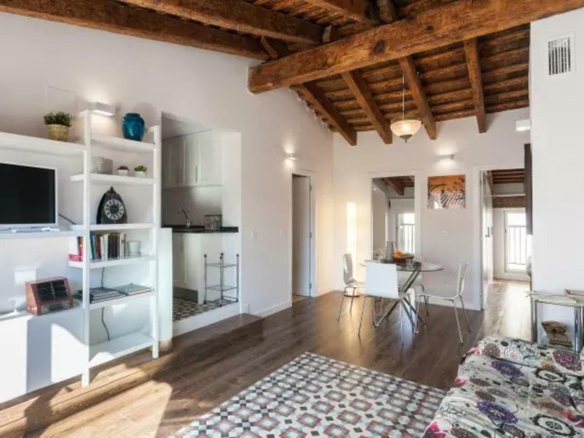 Ferienwohnung Florit Flats - Center 2Br 2Ba Attic Terrace View Wifi Ac Valencia Exterior foto